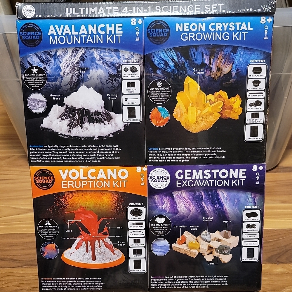 Ultimate 4-in-1 Science Set - Multicolor - Picture 2 of 2